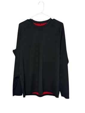 Galvin Green Elmo Black Red Crewneck Men's Base-layer Top XL